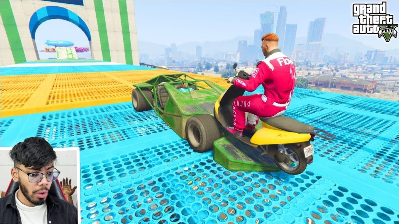 Cars Vs Cars Challenge Only 000.0002% People Come First in This GTA 5 Race!