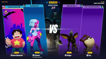 Request:Steven Universe/Garnet Vs Stripe/Taz|MultiVersus