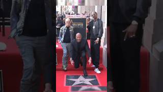 Dr Dre At His Walk of Fame Ceremony With Eminem, Snoop Dogg and 50 Cent#shorts#eminem