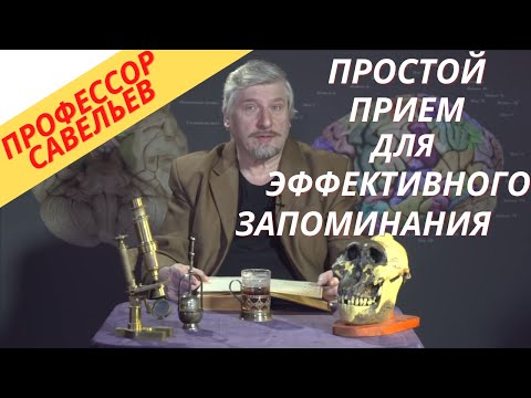 Память, развитие памяти. С.В. Савельев