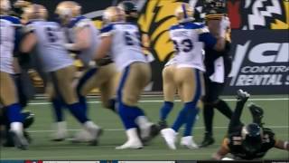 Drew Willy passes to Ryan Smith no look catch