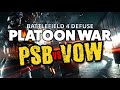 BATTLEFIELD 4 DEFUSE PLATOON WAR (PS4) - PSB VS VOW