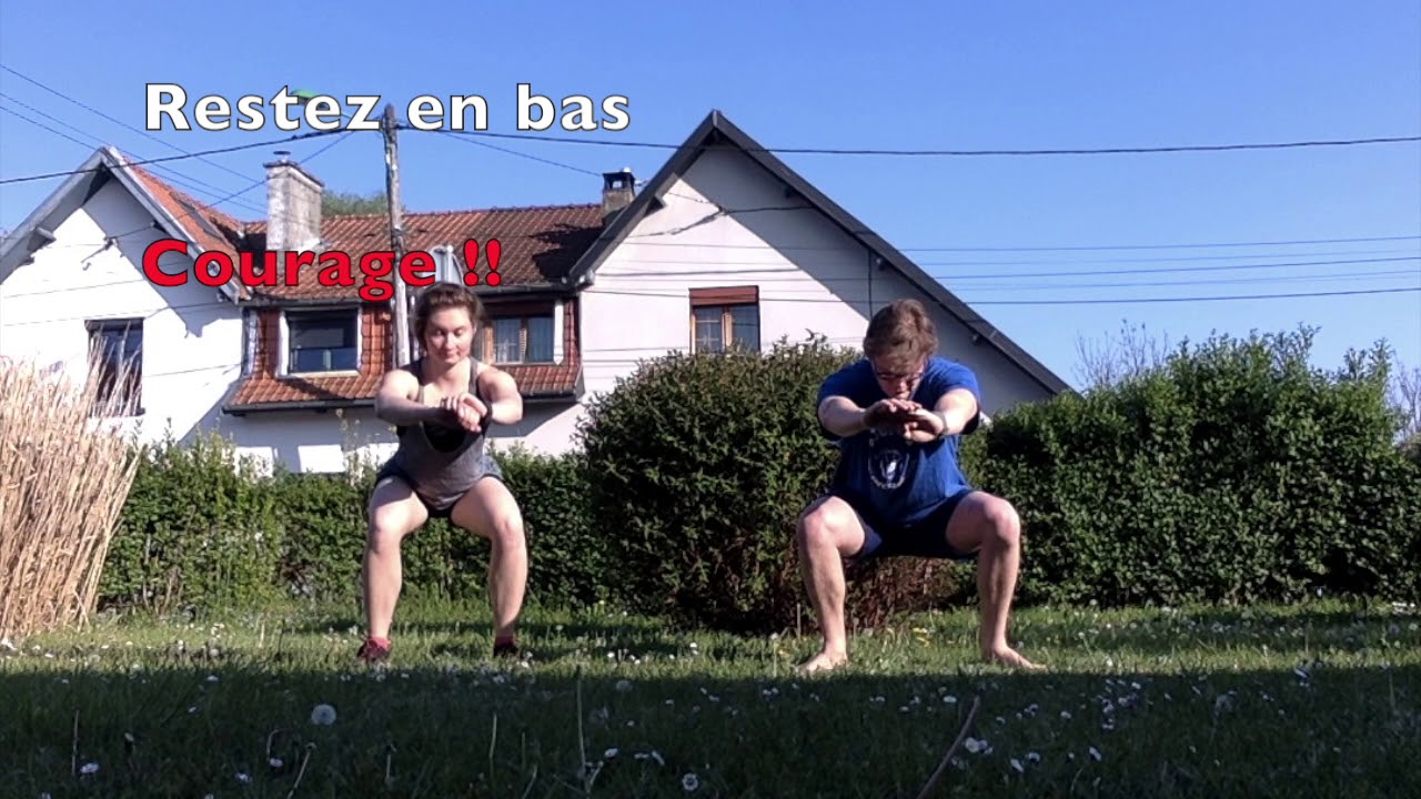 Défi Bring Sally Up : Squat - YouTube