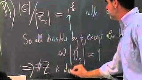 Lec 18 | Abstract Algebra