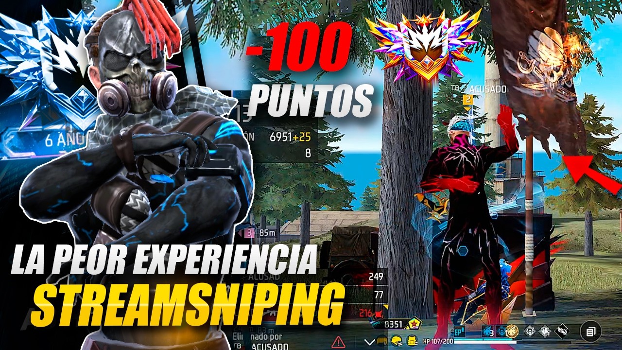 LA PEOR EXPERIENCIA DE STREAMSNIPING EN LA HISTORIA | Sobreviví a los VETERANOS MÁS TOXICOS!? 😱