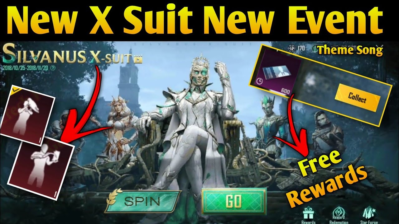 Free Silvanus X Suit Emote 🔥 New X Suit character voucher event 🔥 Get  Slivanus X- Suit with Silver - YouTube