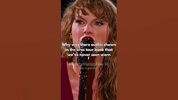 Mystries about the eras tour that were never solved #erastour #swiftie4ever #musician #taylorsversio