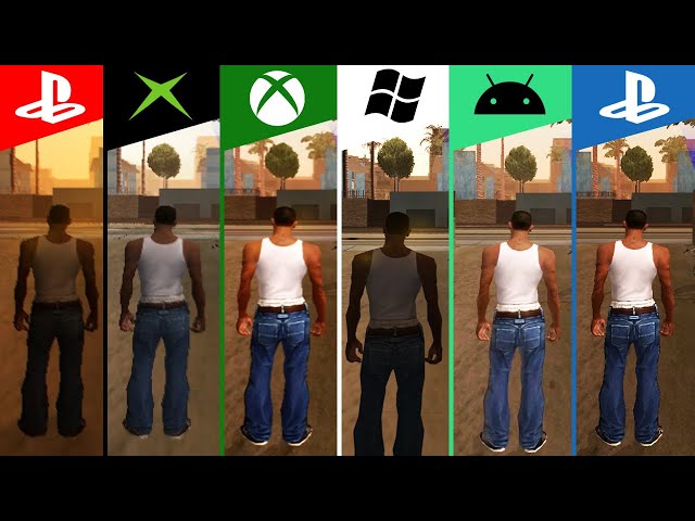 GTA San Andreas Comparison: PC, PS2, Xbox (No.1) — Eightify