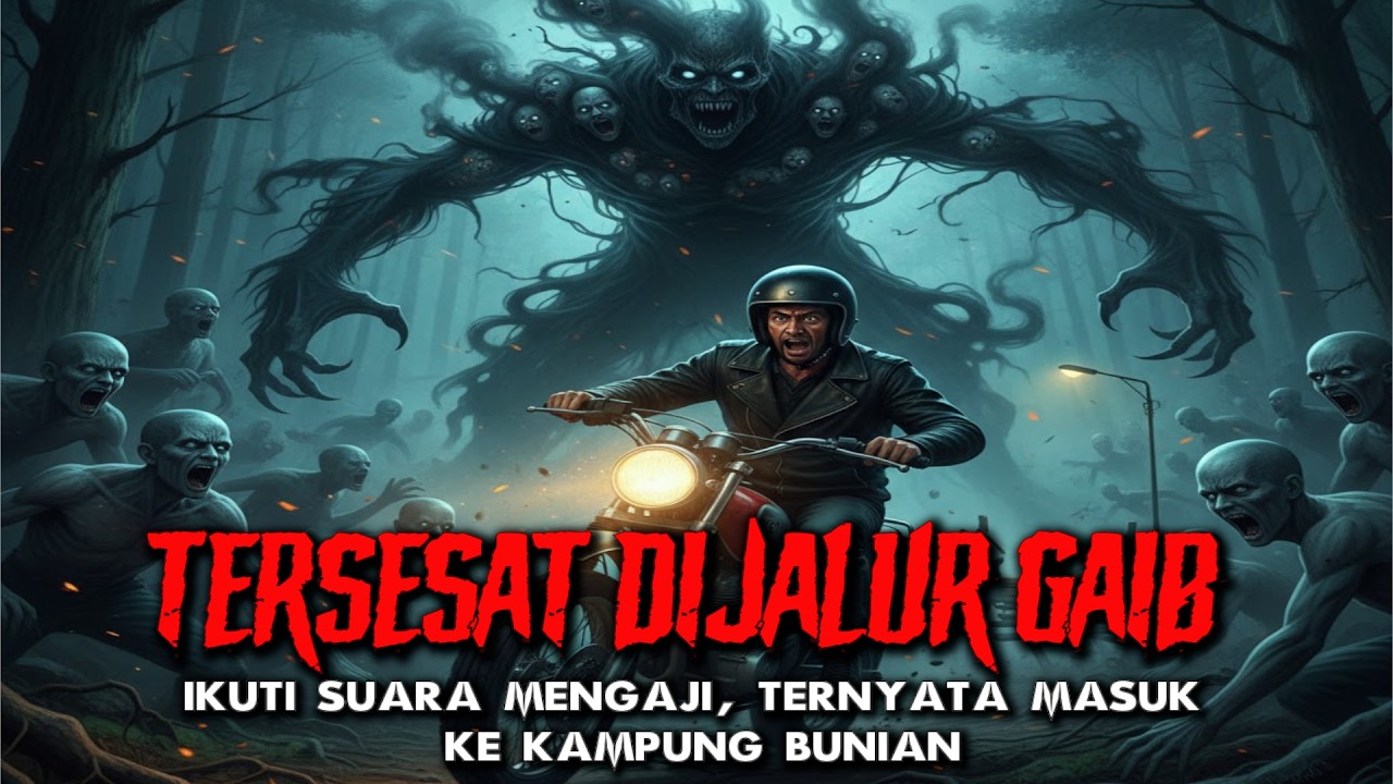 TERSESAT DI JALUR GAIB !! IKUTI SUARA MENGAJI TERNYATA MASUK KE KAMPUNG BUNIAN