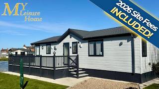 Stunning 40X20 2 Bedroom Lodge Sited On A Huge South Facing Lakeside Plot On An All Year Round Park