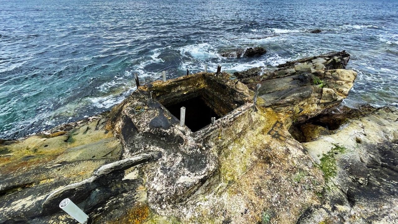磯に掘られた謎の穴で釣りをしてみると想定外の大物だらけでした…