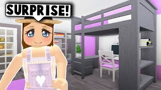 REDECORATING MY BABY'S ROOM! (Roblox Bloxburg) Roblox Roleplay