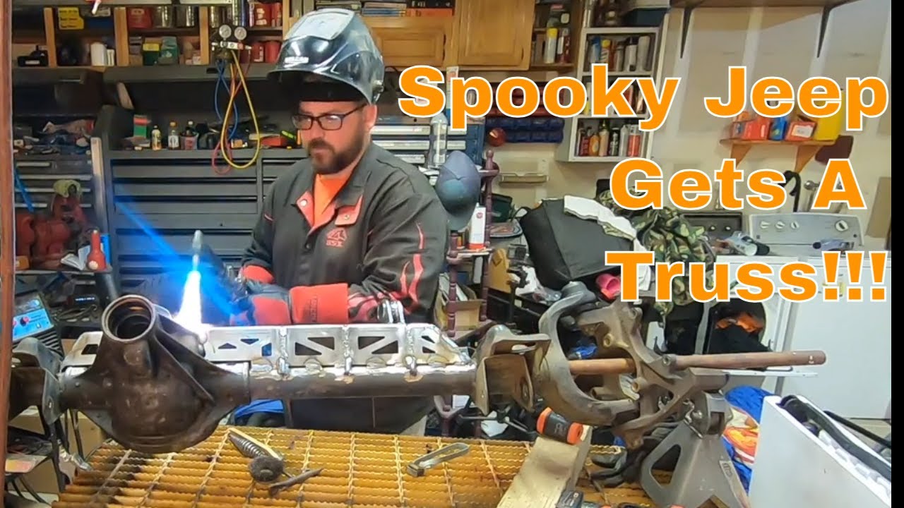 Установка фермы моста Barnes 4WD на Dana 30 в Jeep XJ