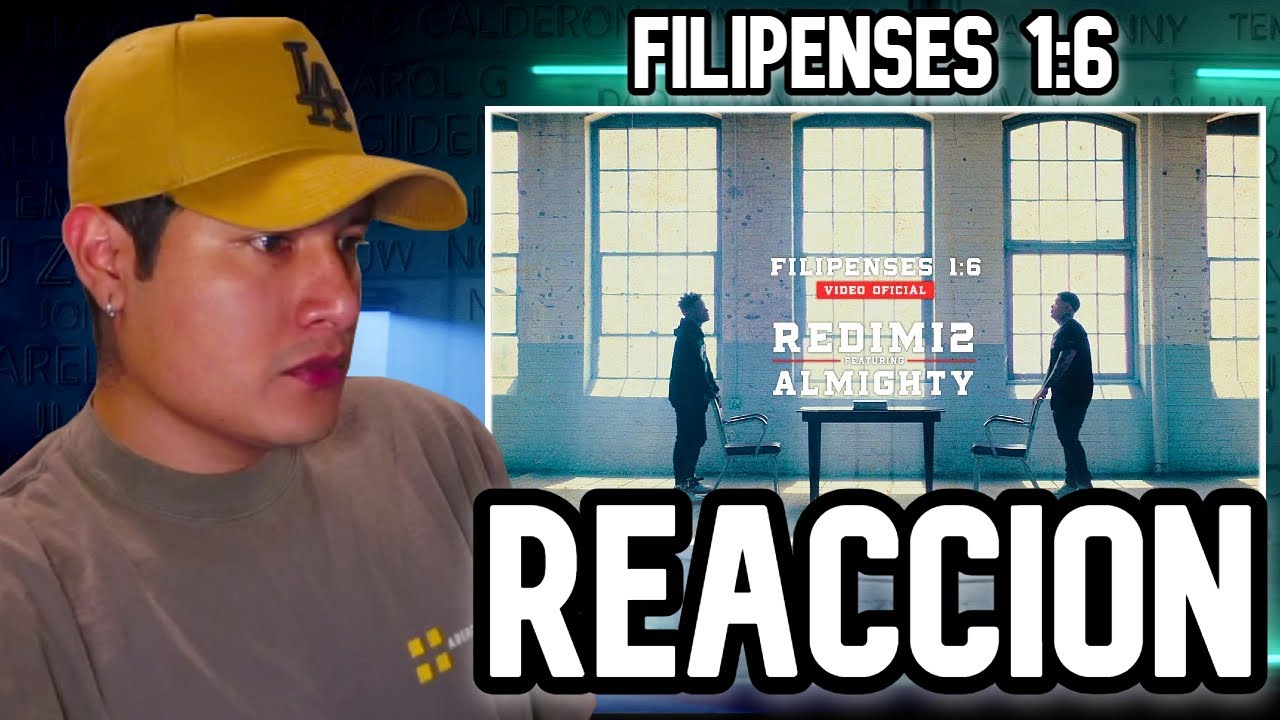 Redimi2 ft. Almighty - Filipenses 1:6 (Video Oficial) Extended Version | NazzyNazz REACCION
