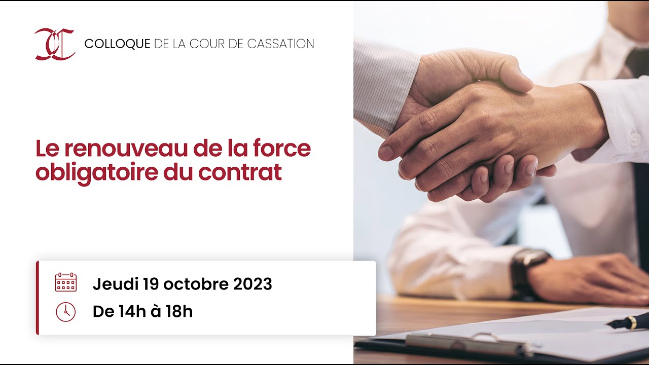 Le renouveau de la force obligatoire du contrat