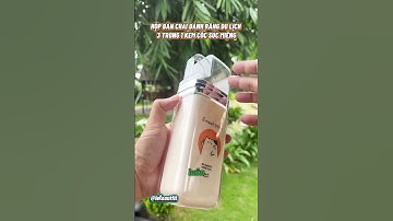 HỘP BÀN CHẢI ĐÁNH RĂNG DU LỊCH 3 TRONG 1 KÈM CỐC SÚC MIỆNG | Let’s Outfit