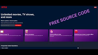 Netflix Clone With Html, Css Javascript For Beginners With Source Code New Version