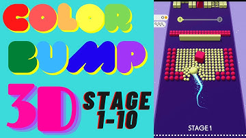 Color Bump 3D By Good job Games - Gameplay Level 1-10