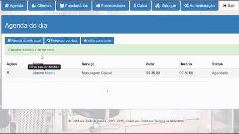 Passo a passo  Cadastro de Cliente, Agendamento - J C Expansão Digital