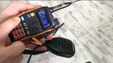 Baofeng GT3 mark 2 issue