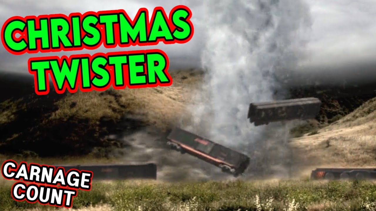 Christmas Twister AKA F6: Twister (2012) Carnage Count 