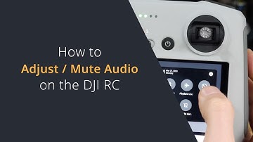 Muting Sound on the DJI RC | Adjust or Disable Sound on the DJI Mini 3 RC Pro Controller