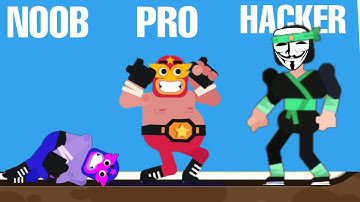 NOOB VS PRO VS HACKE-PUNCH BOB