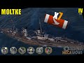 Moltke 7 Kills &amp; 116k Damage | World of Warships Gameplay