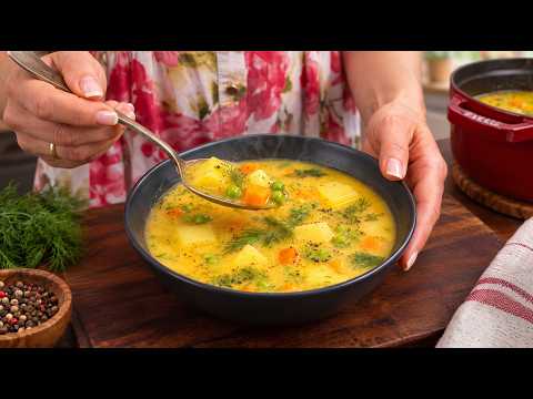This creamy potato soup is so good for my stomach! Simple, healthy, and vegan