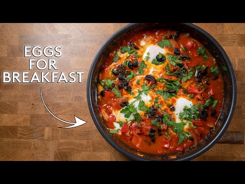 Shakshuka, my favorite Way to eat Eggs 500 Calorie Meal