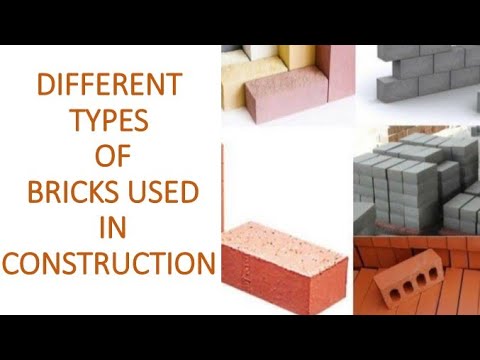 Video: Tipuri de cărămidă și aplicarea acesteia