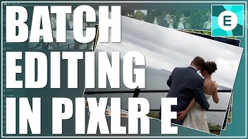 Batch bewerken in Pixlr E