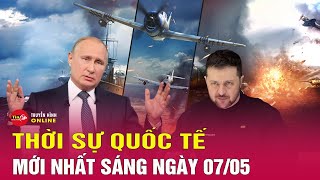 Toàn cảnh thời sự quốc tế sáng 7\/5: Nga tuyên bố kiểm soát thêm hai làng tại Ukraine | Tin24h