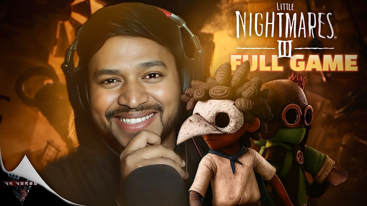 Finally Back in the Eye World : Little Nightmares 3 Full Gameplay Walkthrough In HINDI - FULL GAME