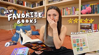 READING DIARIES ⭐ | 5 star books that are SO underrated, reading journal, bookshelf reorganization