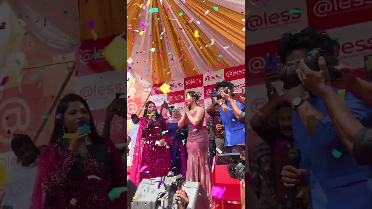 Inauguration of @Less Shopping Center Perinthalmanna with Honey Rose