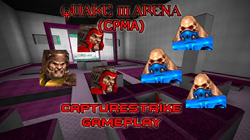 Quake 3 Arena (CPMA) - Capturestrike gameplay