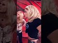 Trish Stratus 👄 Shows Off Her Assets To Molly Holly