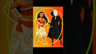 Moana’s transformation into Cruella transformation glowup princess aiart