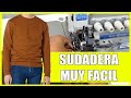 Sudadera polera cuello redondo unisex faciltips de confeccin