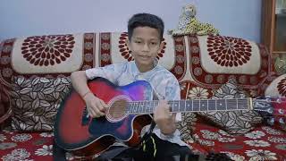 Buku hum hum kore song guitar 🎸 cover#music by Bhupen Hazarika 