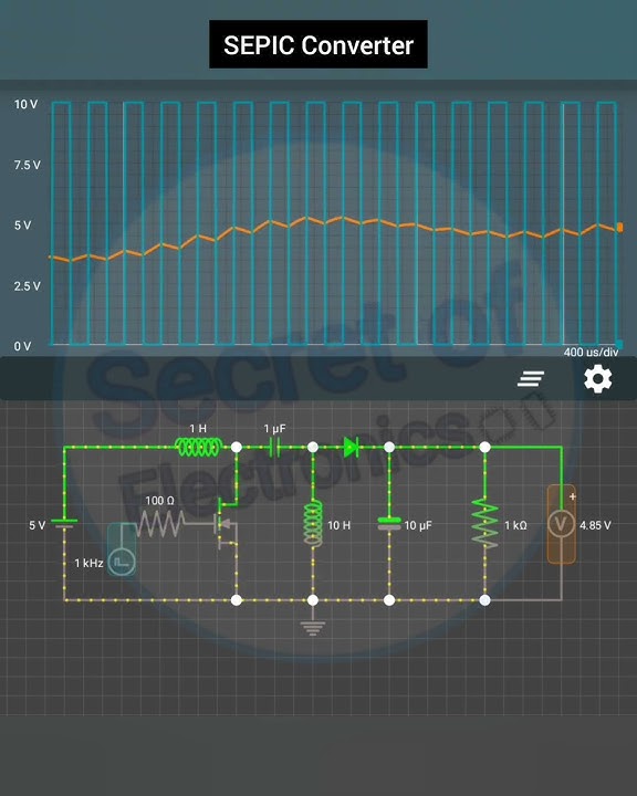 How SEPIC Converter Works in Electronics Circuit