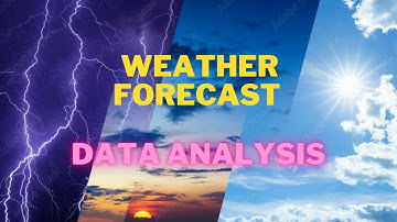 Weather report forecasting Analysis using Python & SQL