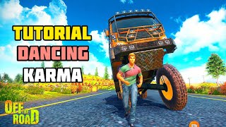 TUTORIAL HOW TO MAKE DANCING KARMA TRUCK | NEW OFF THE ROAD UPDATE OPEN WORLD DRIVING GAME