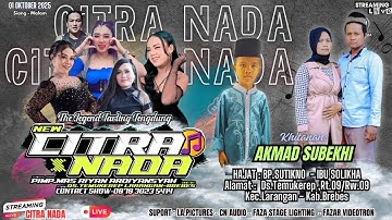 CITRA NADA LIVE DS.TEMUKEREP (GG.BATIAN KEBARAT),KEC.LARANGAN - BREBES