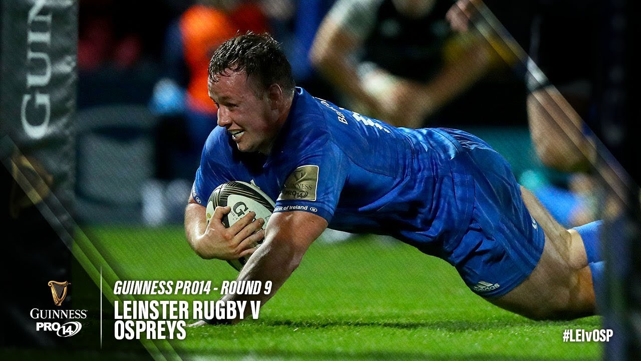 Guinness PRO14 Round 9 Highlights Leinster Rugby v Ospreys