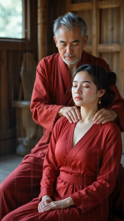 Healing Hands: Traditional Japanese Massage  #ai #viral  #shorts #short