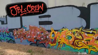 JBL CREW   Mash up pt.1 (Adelaide Australian Graffiti)