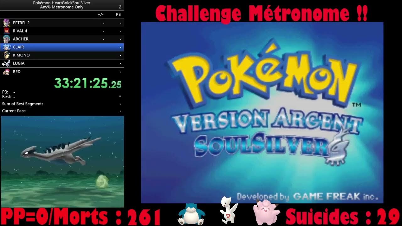 [FR] Pokemon HGSS Any Challenge Métronome Episode 10 Partie 2 XP