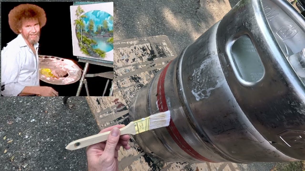 DIY BEER KEG Urinal for GARAGE Bathroom Pt.2 - The Mill-Right Way